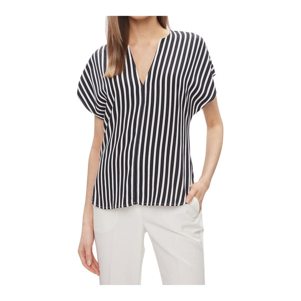 TOMMY HILFIGER Blusa Blusa Donna avvitata a righe Blu - Francavilla Moda